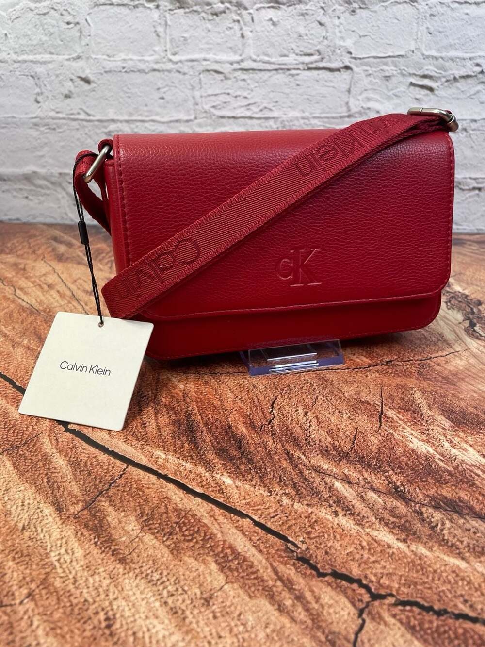 Calvin Klein Red Crossbody Bag
